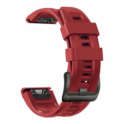 Фото - Ремінець для годинника / браслета Garmin Pasek sportowy Iconband do  Fenix 5 / 6 / 6 Pro / 7 Red 