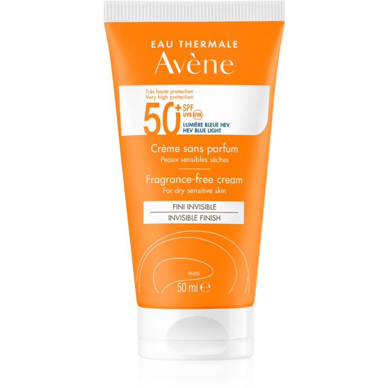Pierre Fabre AVENE Bardzo wysoka ochrona przeciwsłoneczna krem bez zapachu SPF50+, 50ml