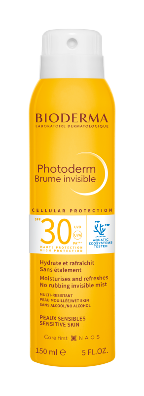 Bioderma Photoderm Brume invisible SPF 30 Niewidoczna mgiełka do ciała, 150 ml