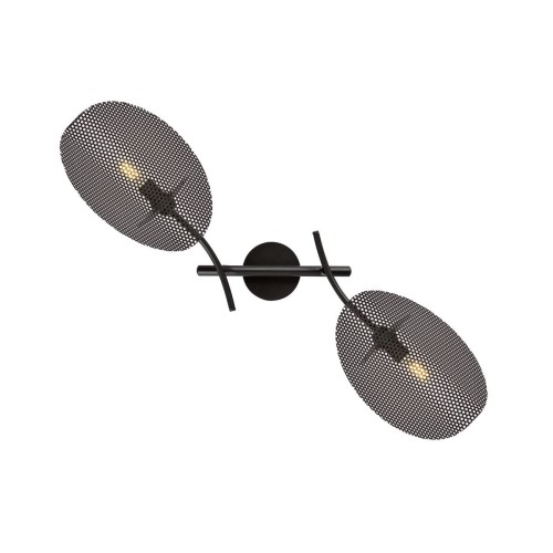 Emibig Gladio kinkiet 2-punktowy czarny 1170/K2