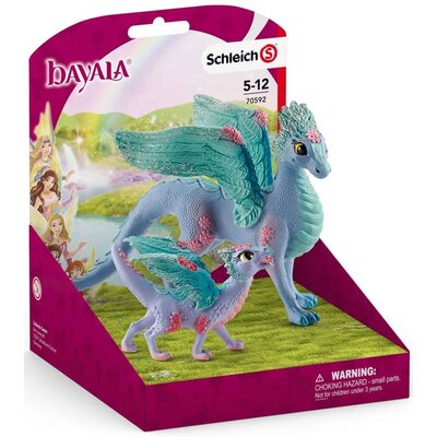 Schleich Kwiecisty Smok Mama i Dziecko 70592 70592