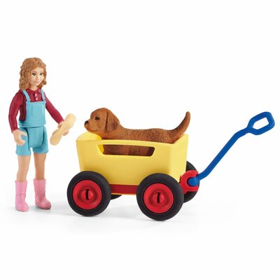 Schleich 42543 Wózek dla Psów Farm World 0000044458