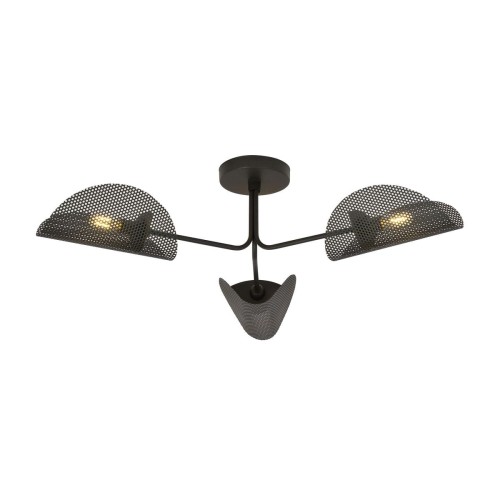 Emibig Gomez lampa sufitowa 3-punktowa czarna 1171/3