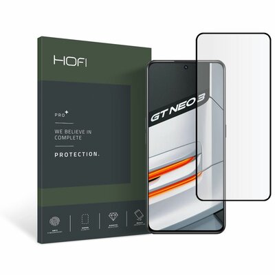 Hofi Szkło hartowane Glass Pro+ do Realme GT Neo 3 Czarny REALME GT NEO 3