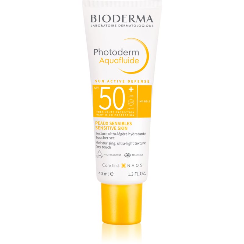 Bioderma Photoderm Aquafluide spf50+ ultralekki fluid przeciwsłoneczny - bezbarwny 40 ml