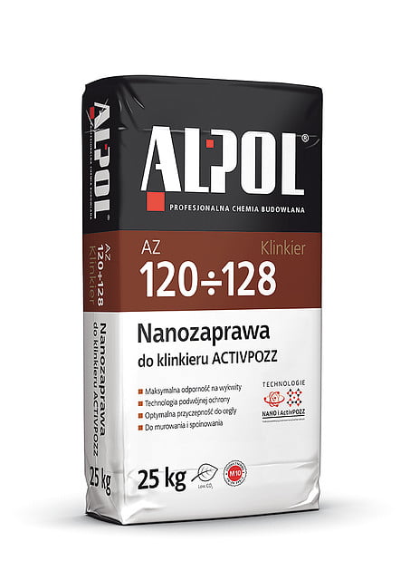 Alpol AZ 122 zaprawa do klinkieru uniwersalna brązowa 25 kg