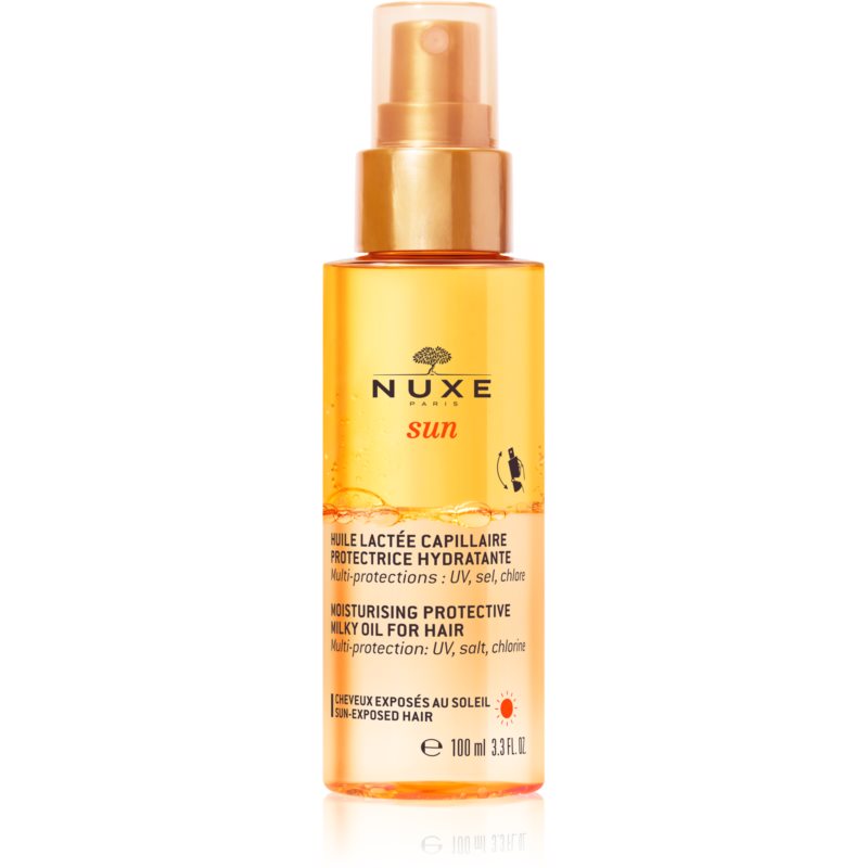 Nuxe Nuxe Dwufazowy ochronny olejek do włosów NUXE Sun 100 ml 100 ml