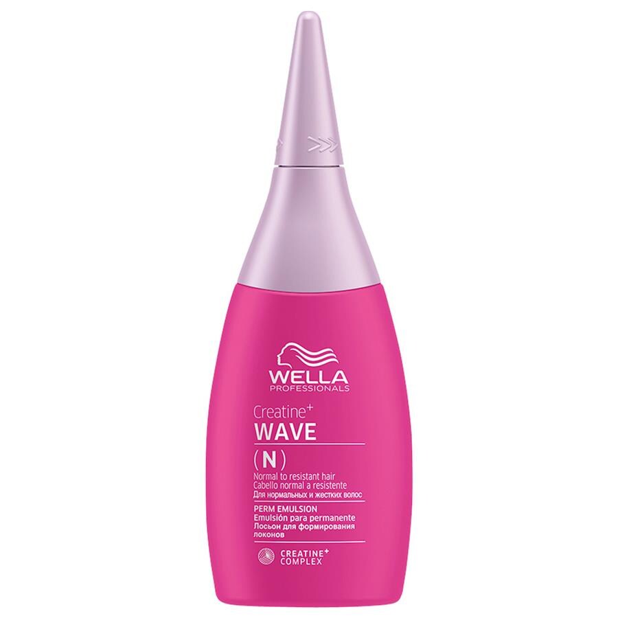 Wella Creatine+ Wave Perm Emulsion N) Włosy normalne i trudne do układania 75 ml