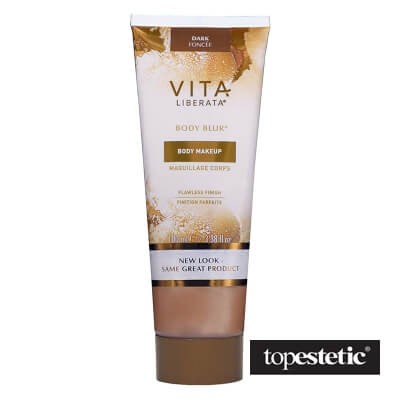 Vita Liberata Body Blur Flawless Finish Zmywalny make-up do ciała 100 ml (kolor dark)