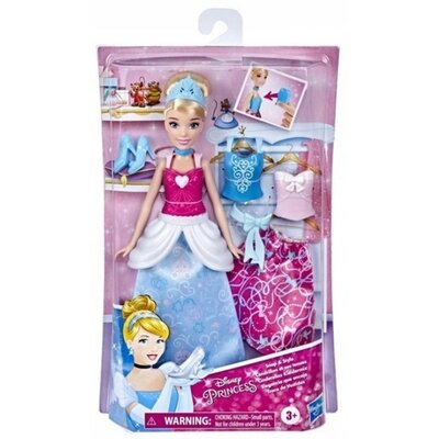 Disney lalka Princess Snap and Style Kopciuszek