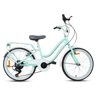 sun baby Rower dziecięcy Heart Bike 20 cali dla dziewczynki Miętowy J03.016.4.5