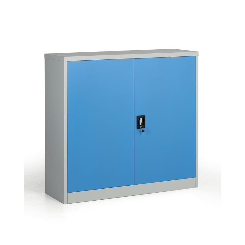 B2B Partner Metalowa szafa, demontowana, 2 półki, 1200 x 1150 x 400 mm, niebieski 908011