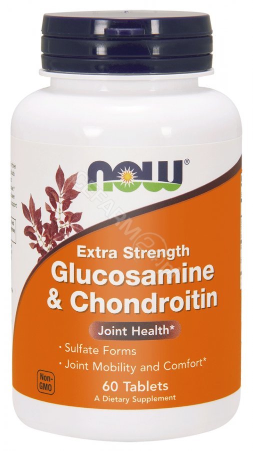 Now Foods Foods Glukozamina Chondroityna (60 kap)