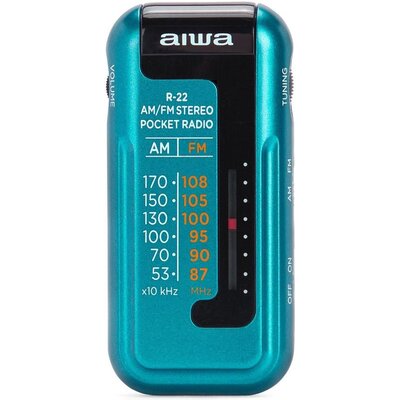 Aiwa R-22TQ turkusowe