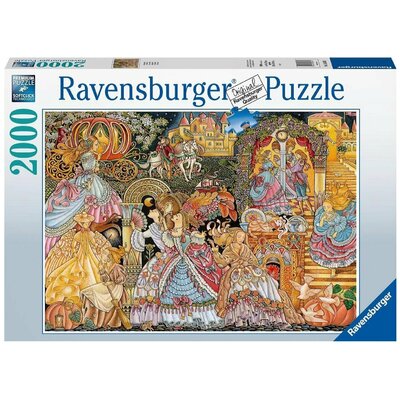 Ravensburger Puzzle 2D 2000 elementów Kopciuszek GXP-811620