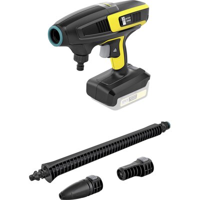 Karcher KHB 6 Battery podkładka ciśnieniowa Kompaktowy Bateria Czarny, Żółty 200 l/godz, Pressure cleaner 4054278636740
