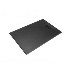 Besco BVB-100-80-P VEXO BLACK Brodzik prostokątny 100x80