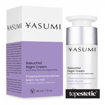 Yasumi Bakuchiol Night Cream Przeciwzmarszczkowy krem na noc BAKUCHIOL 30 ml