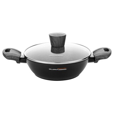 Florina Garnek aluminiowy Bono 1,6 l czarny