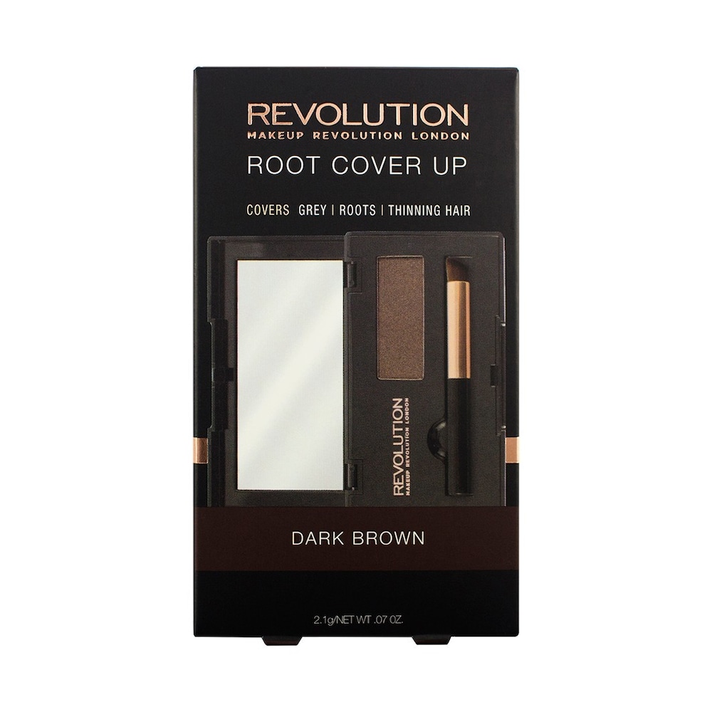 Revolution Haircare London Revolution Haircare London Zestaw do retuszu udrostów Root Cover Up Dark Brown