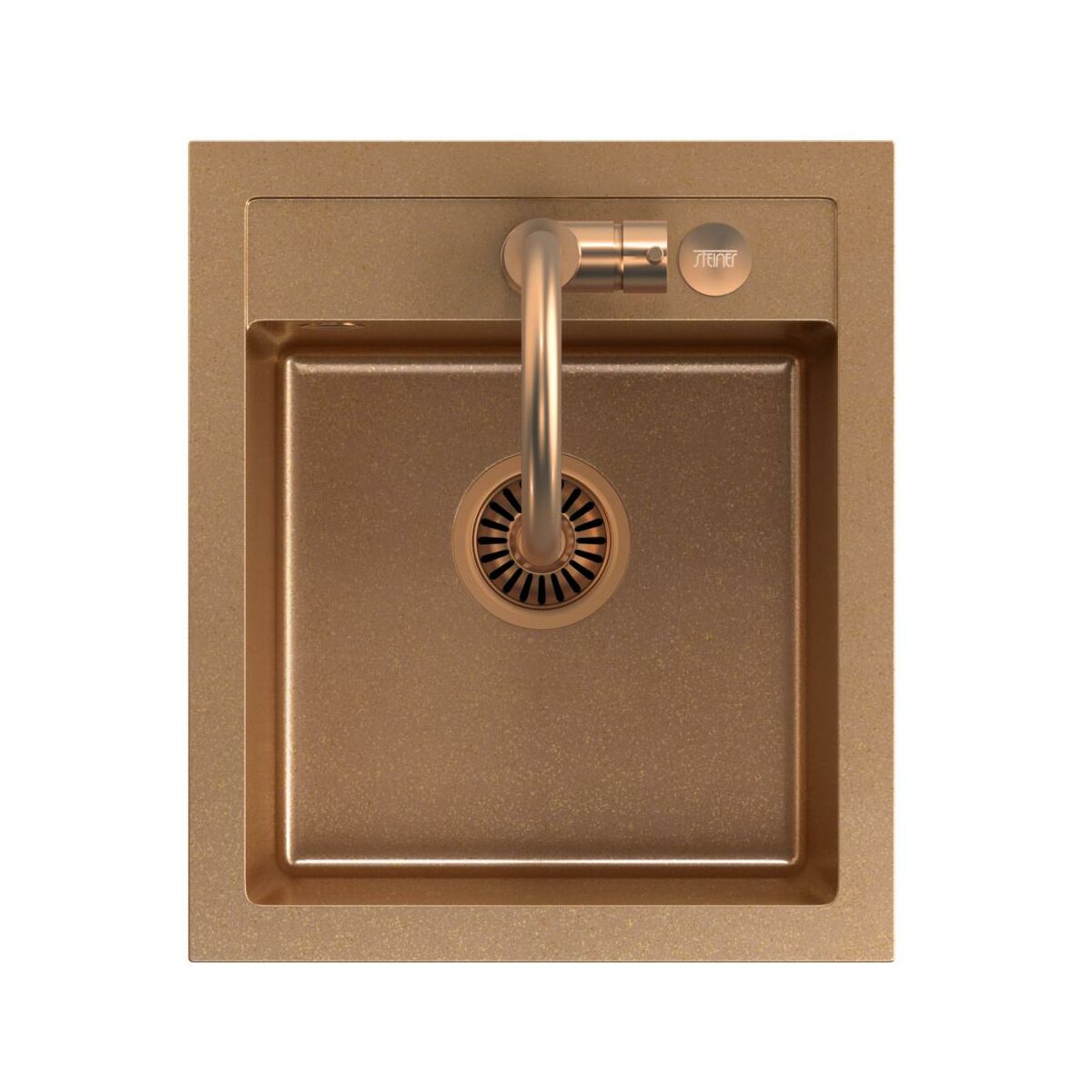 Zlewozmywak granitowy z baterią Johnny 100 Steiner