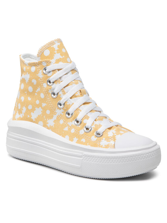 Converse Trampki Ctas Mowe Hi A01194C Żółty