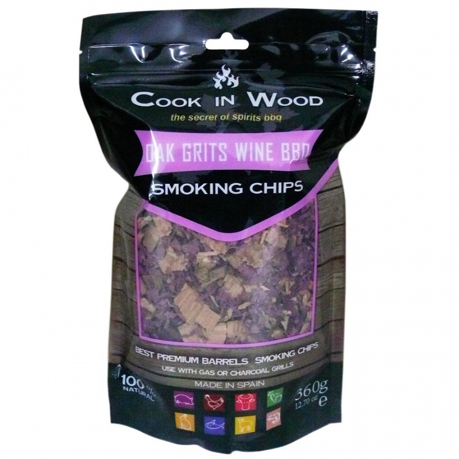 COOK IN WOOD - Grys dębowy - WINO