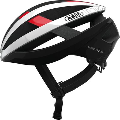 Abus viantor kask rowerowy, czerwony, m 78152-0