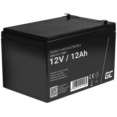 Green Cell akumulator żelowy AGM 12V 12Ah AGM07