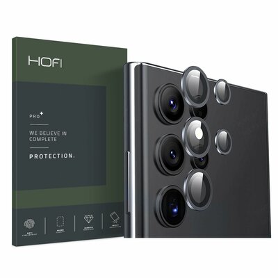 Hofi Szkło hartowane na obiektyw CamRing Pro+ do Samsung Galaxy S22 Ultra Czarny