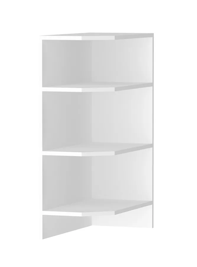 Dolna półka narożna do kuchni biała P8-H99