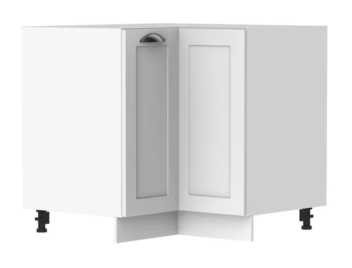 Dolna szafka kuchenna narożna biała H3-F96