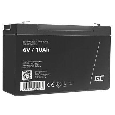 Green Cell Akumulator AGM VRLA 6V 10Ah