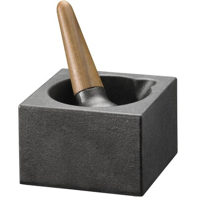 Skeppshult Moździerz żeliwny Walnut, 12x12x8,2 cm