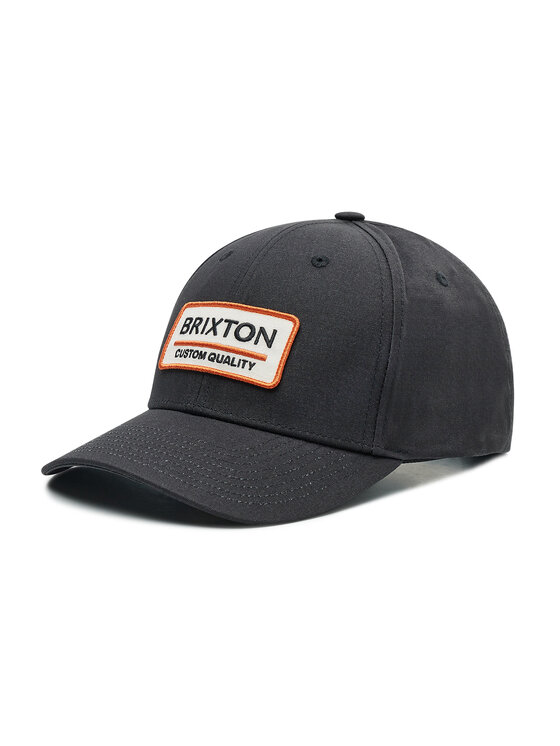 Brixton Czapka z daszkiem Palmer Proper NetPlus MP Snapback 11005 Czarny