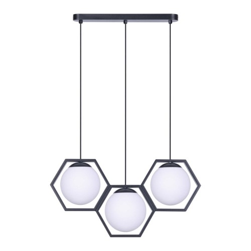Kaja ALFRED OLSZEWSKI Lampa wisząca z matowymi kloszami w ramkach K-4786 z serii FAVO