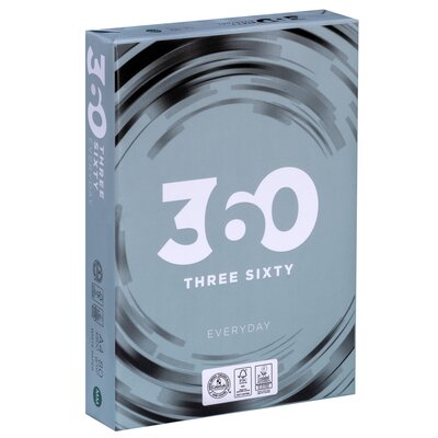 360 EVERYDAY Papier do drukarki 360 EVERYDAY A4 500 arkuszy 360 EVERYDAY