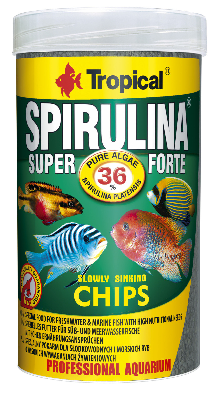 Tropical SUPER SPIRULINAforteCHIPS 1l 5675