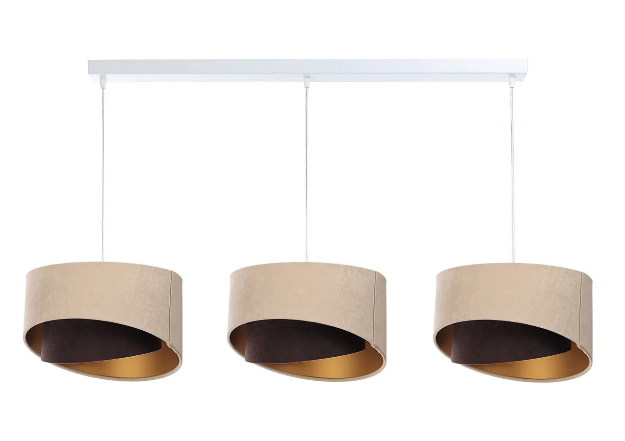 Nowoczesna asymetryczna lampa wisząca - 13X S504 F3-R11