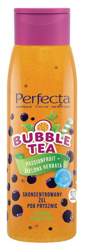 Perfecta Perfecta Bubble Tea skoncentrowany żel pod prysznic Passionfruit + Zielona Herbata 010214756