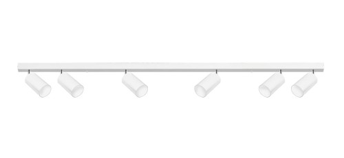 LVT Kinkiet lampa sześciopunktowa GU10 BARDO VI ruchoma biała 1417