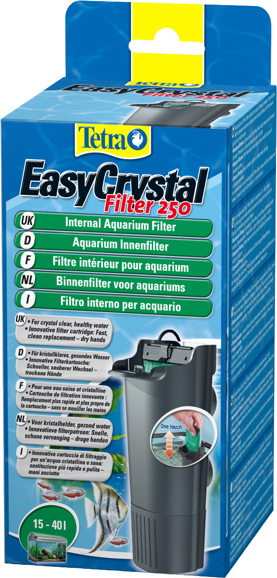 TetraTec EasyCrystal Filter EC 250 Filtr wewntrzny do akwarium 15-40l