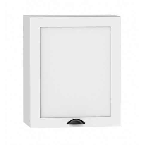 Górna szafka kuchenna z trzema półkami biała N3-M56