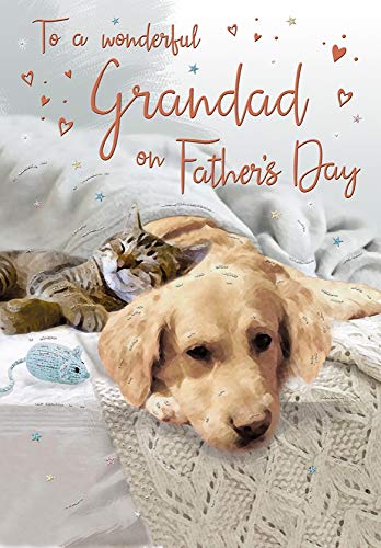 Regal Publishing Kartka na Dzień Ojca Grandad  23 x 15 cm  wydawnictwo królewskie