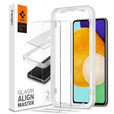 Spigen Szkło hartowane Alm Glas.Tr do Samsung Galaxy A53 5G 2 szt.)