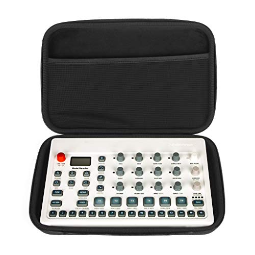 Analog Cases PULSE Case do Elektron Model Samples lub porównywalnej maszyny perkusyjnej (torba transportowa z wytrzymałego, profilowanego tworzywa EVA/nylonu, obszerna i wygodna rączka), czarny