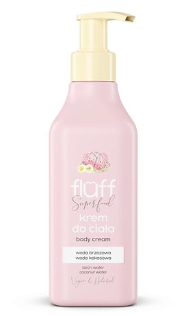 Fluff Fluff krem do ciała z sokiem z brzozy banan z arbuzem 200ml