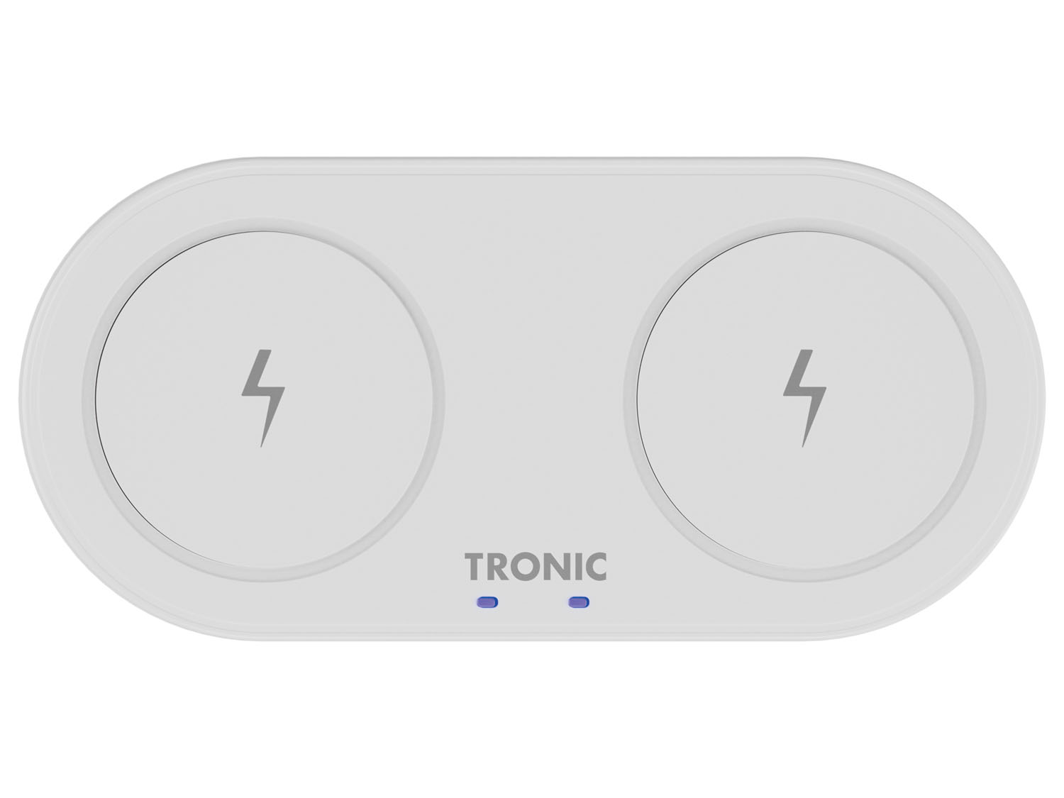 TRONIC Podkładka ładująca Qi Dual, 20 W (Biały) 4055334392181