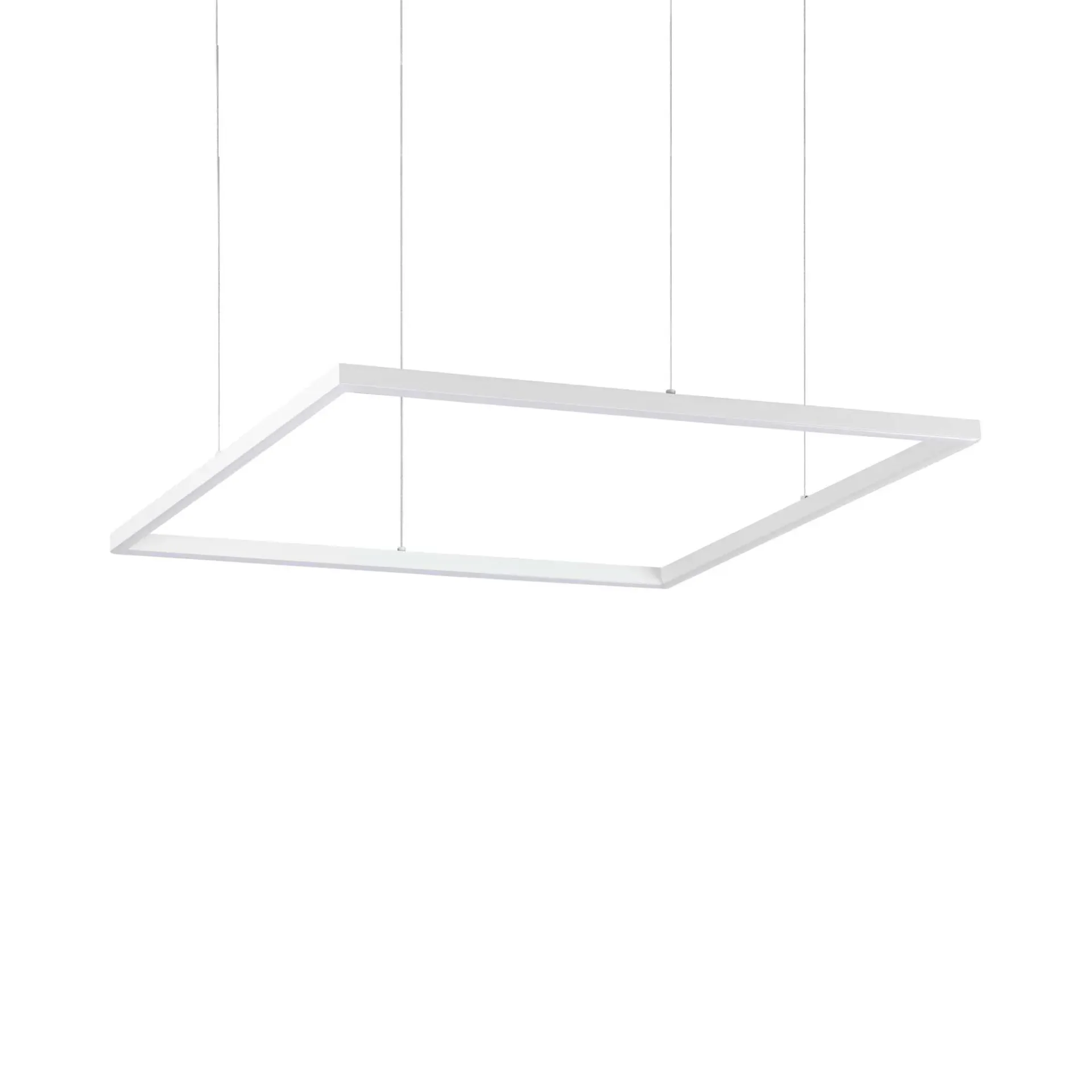 Ideal Lux Lampa wisząca ORACLE SLIM SP D70 SQUARE biała 3000K 259178 259178/IL