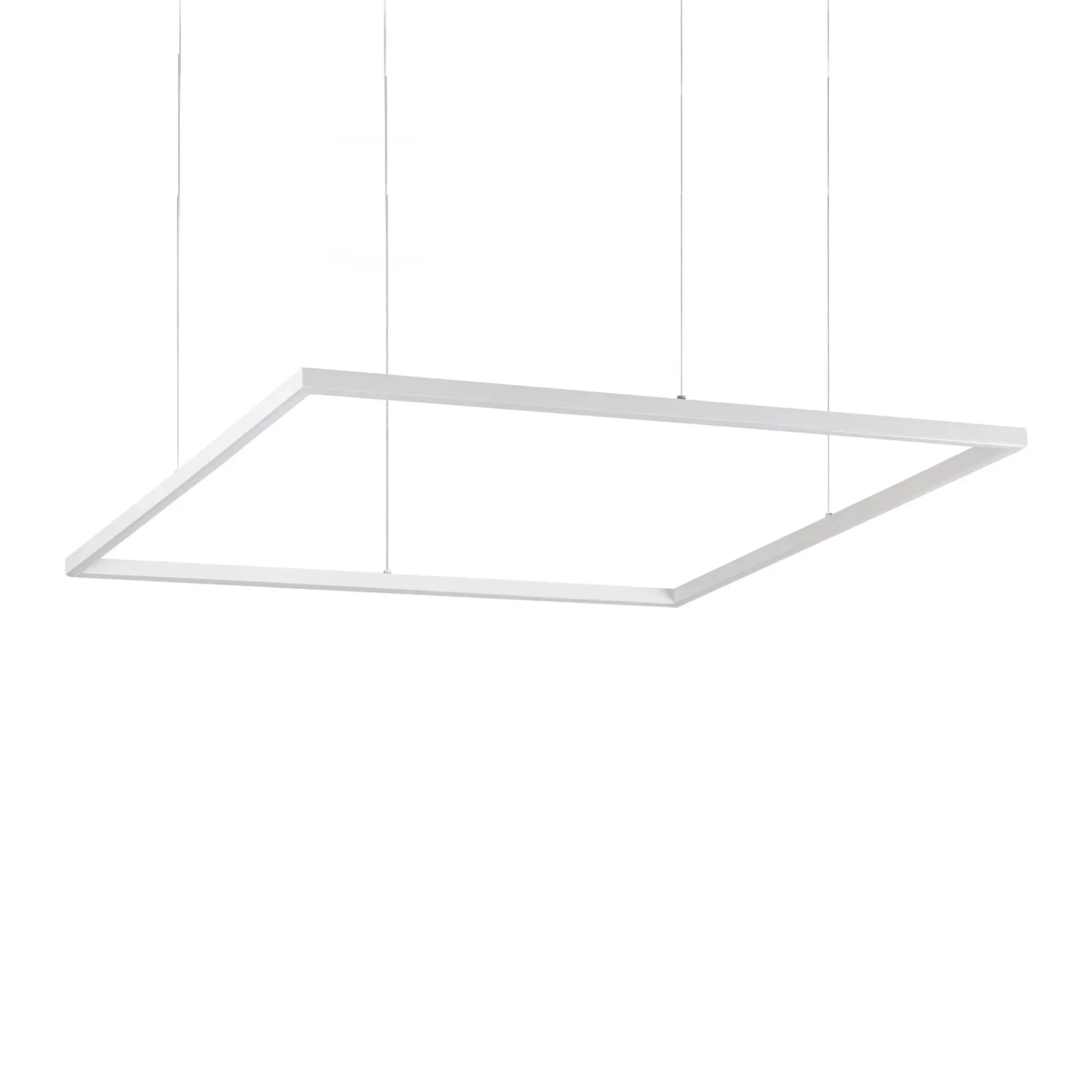 Ideal Lux Lampa wisząca ORACLE SLIM SP D90 SQUARE biała 3000K 259192 259192/IL